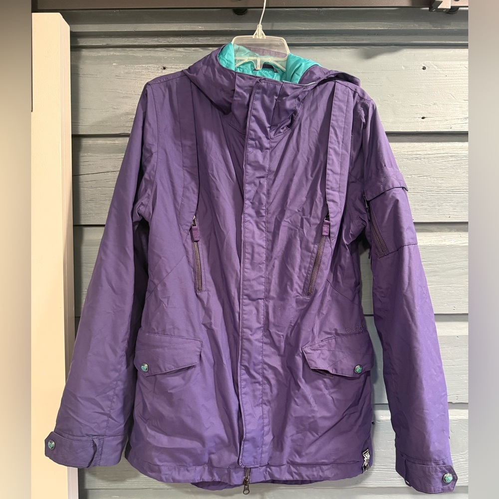Burton The White Collection Purple ski/Snowboard Jacket